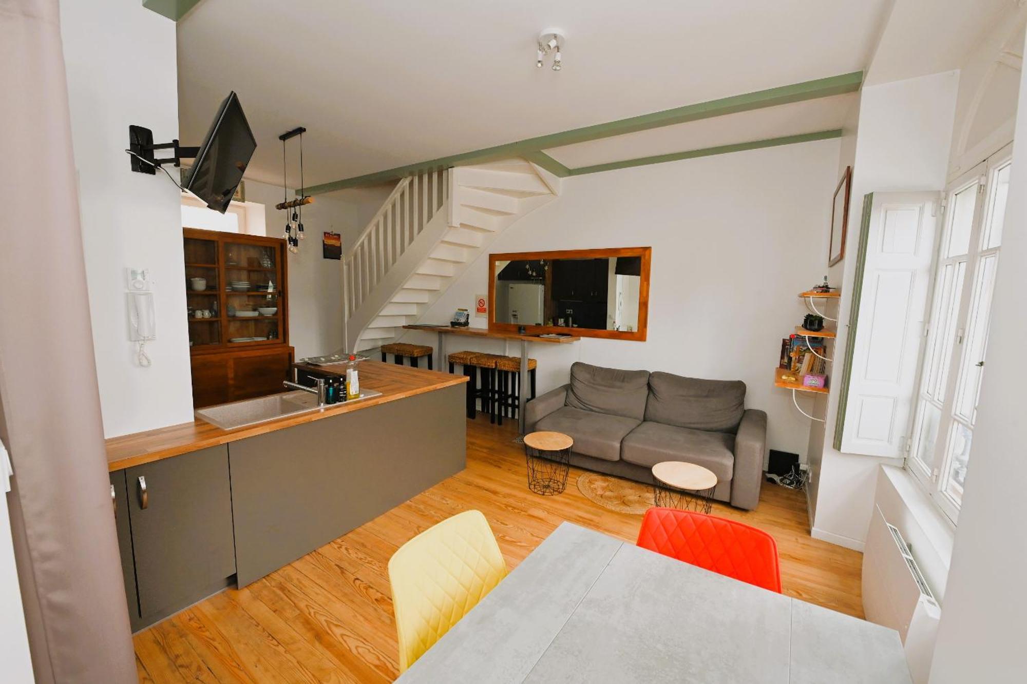 Appartement Les Petits Loups - Acces Parc - Stationnement Gratuit à Bagnères-de-Bigorre Extérieur photo